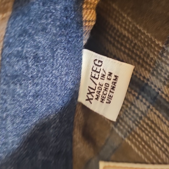 Weatherproof Brown Plaid Shirt Size XXL - Picture 3 of 7